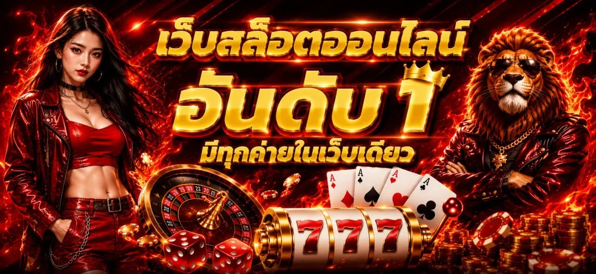 แบนเนอร์ ITEM38 เว็บตรงพร้อมตัวละครเกมและเอฟเฟกต์โทนแดงดำ